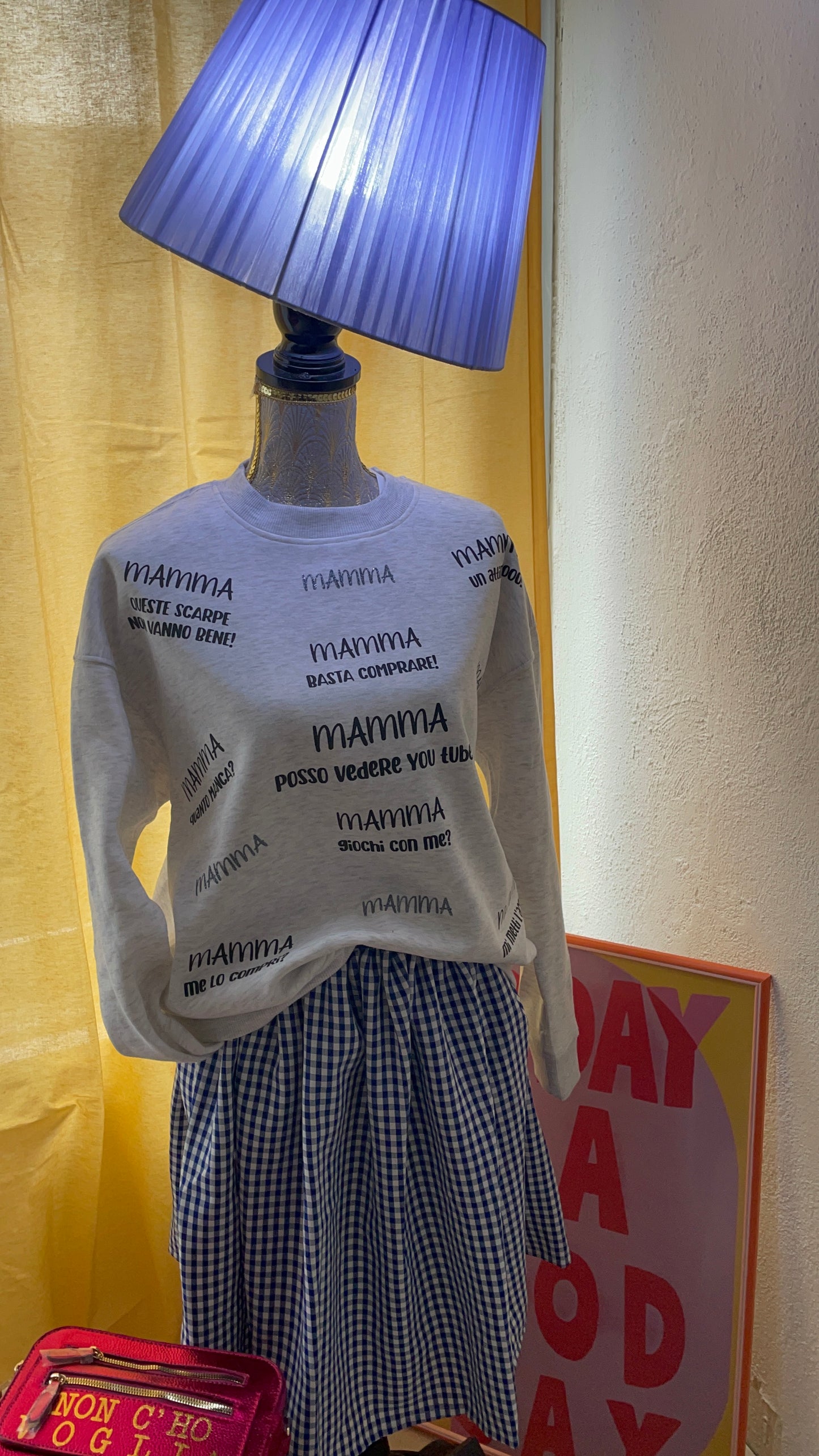 Lasciatemi spazio felpa