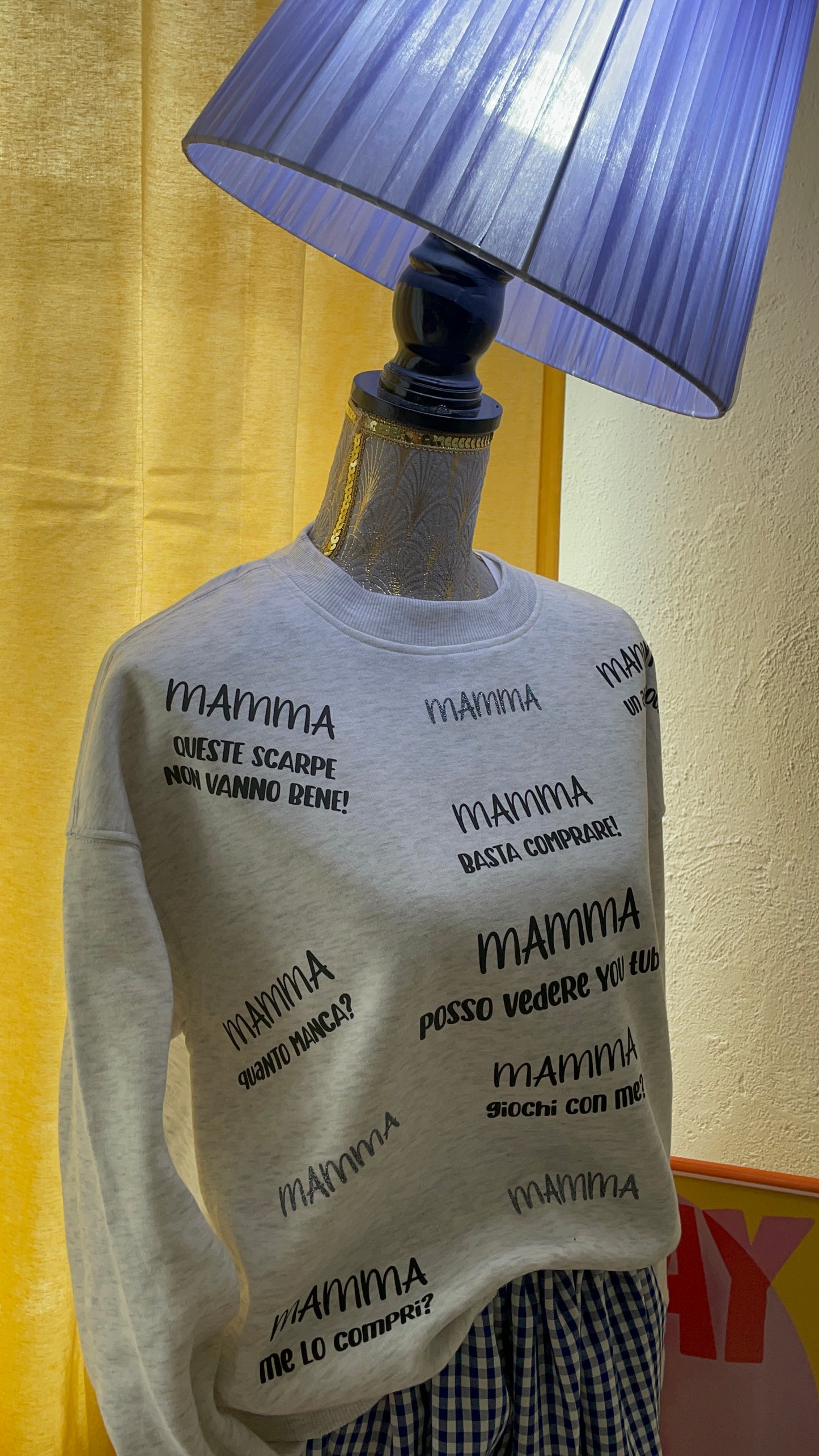 Lasciatemi spazio felpa