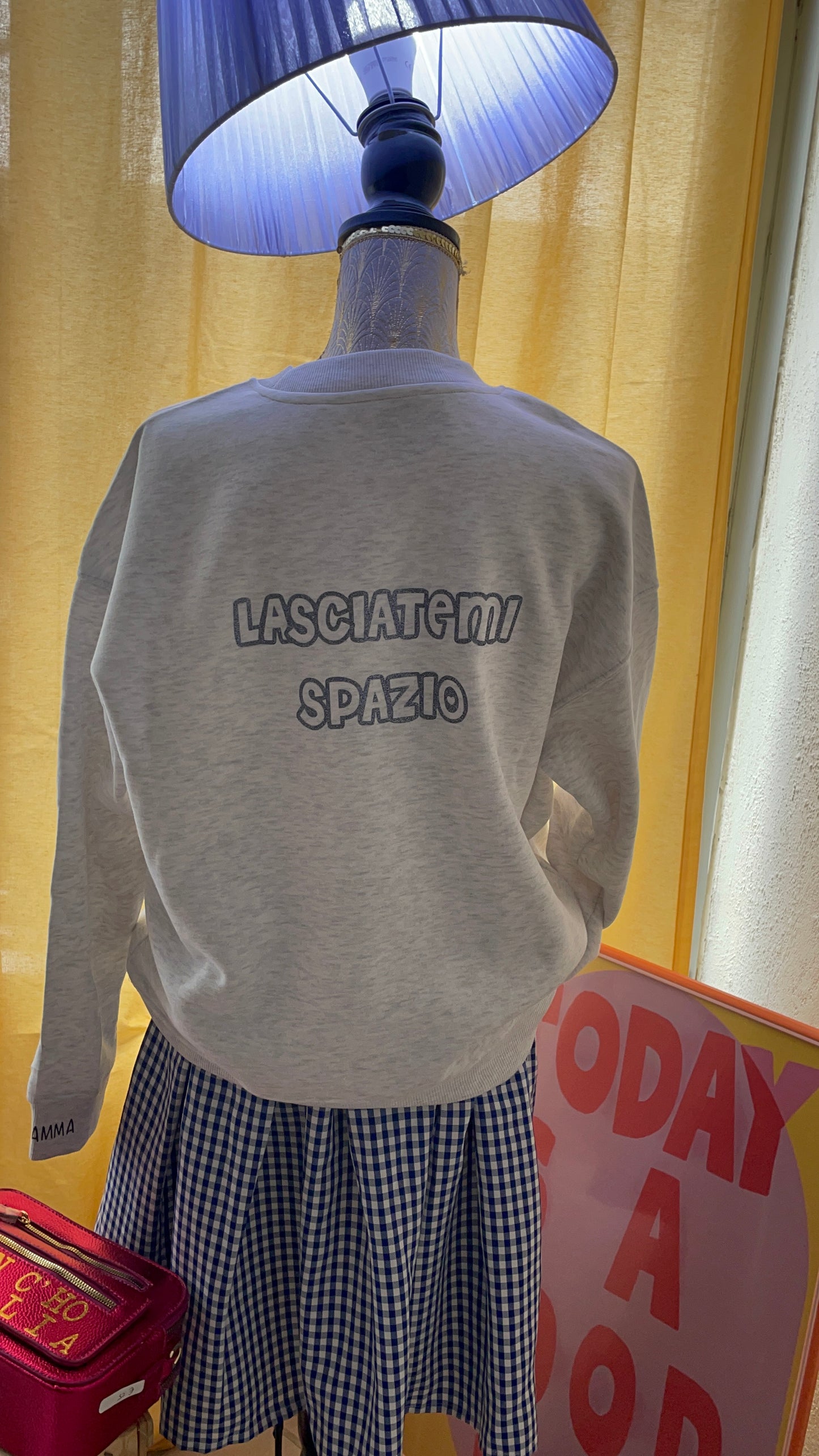 Lasciatemi spazio felpa