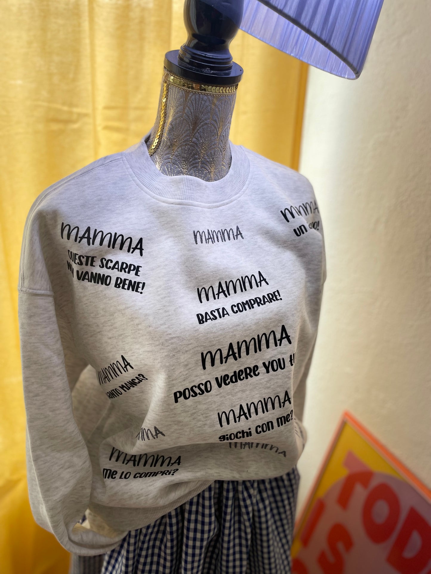 Lasciatemi spazio felpa