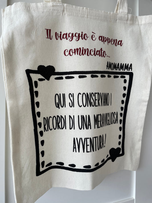 Shopper Bag Gravidanza - Borsa per Esami, Analisi ed Ecografie