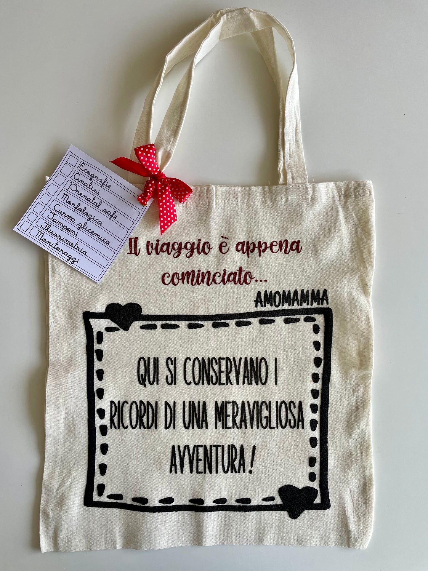 Shopper Bag Gravidanza - Borsa per Esami, Analisi ed Ecografie