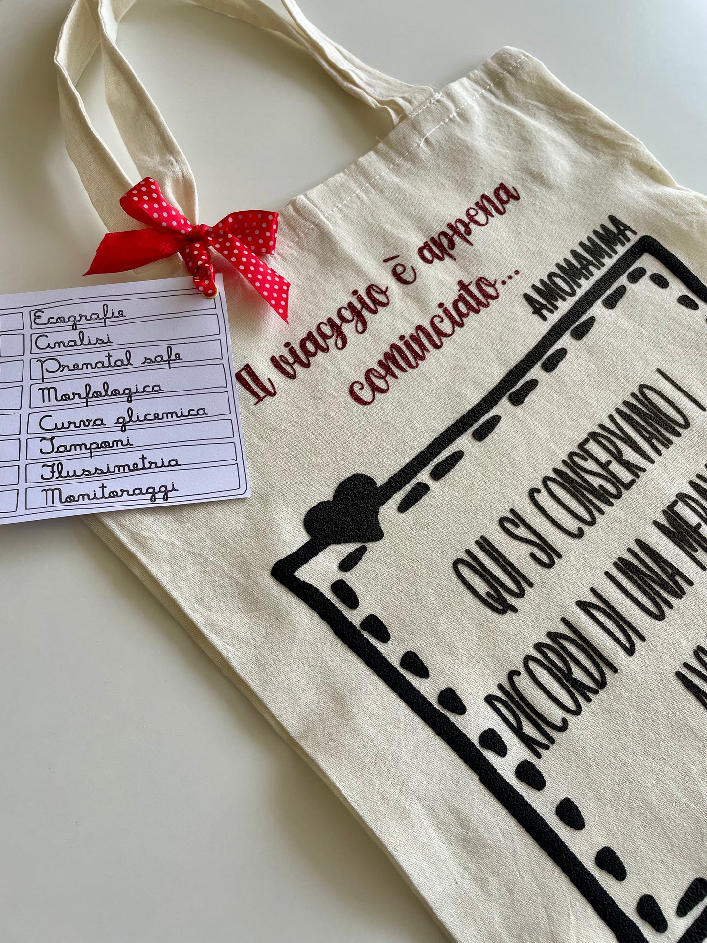 Shopper Bag Gravidanza - Borsa per Esami, Analisi ed Ecografie
